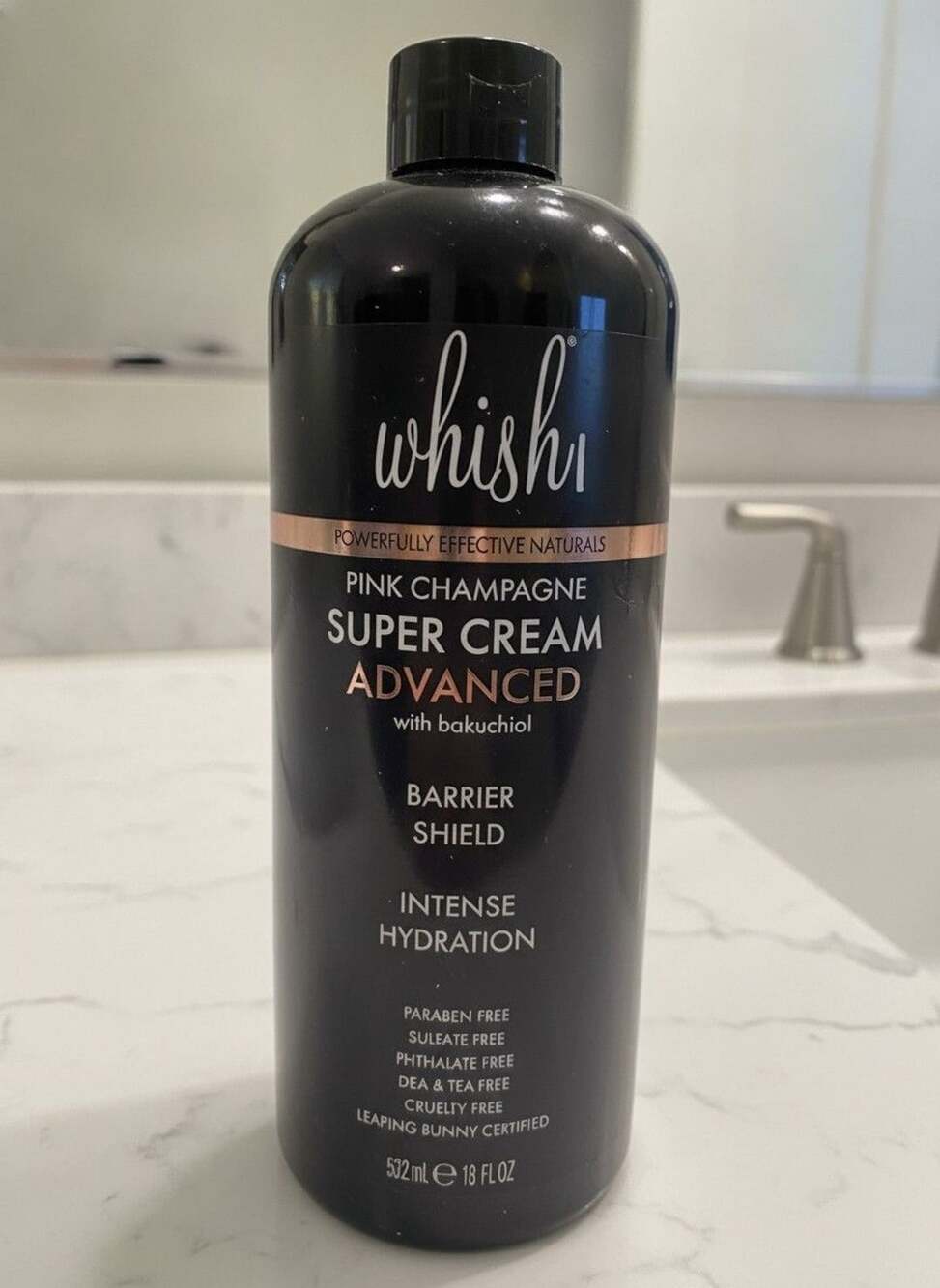 Whish Pink Champagne Super Cream Advanced with Bakuchiol 18 fl oz
